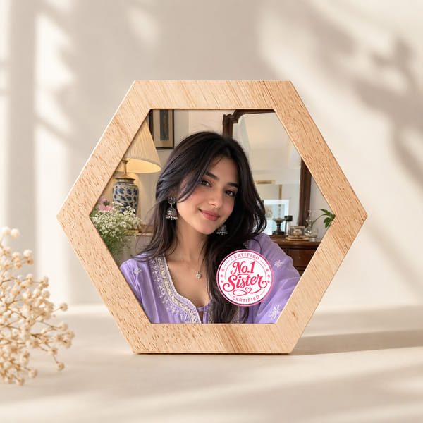 Personalized No. 1 Sister Photo Frame