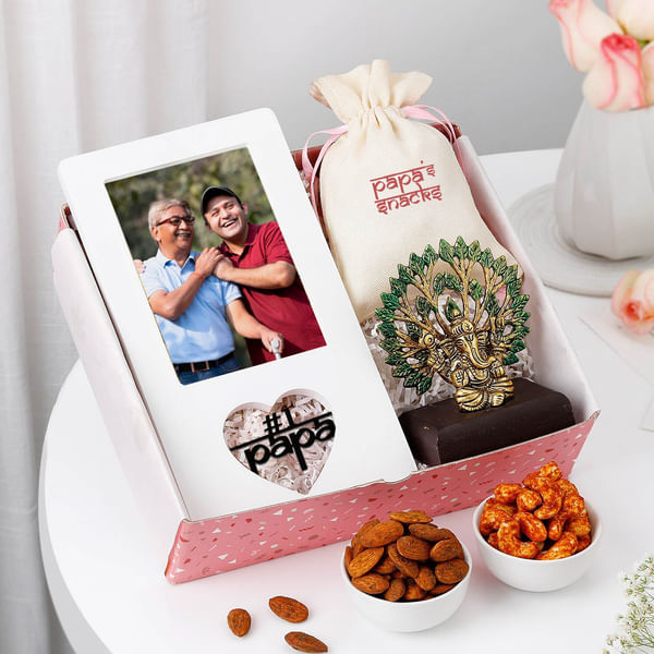 Personalized Number One Papa Hamper