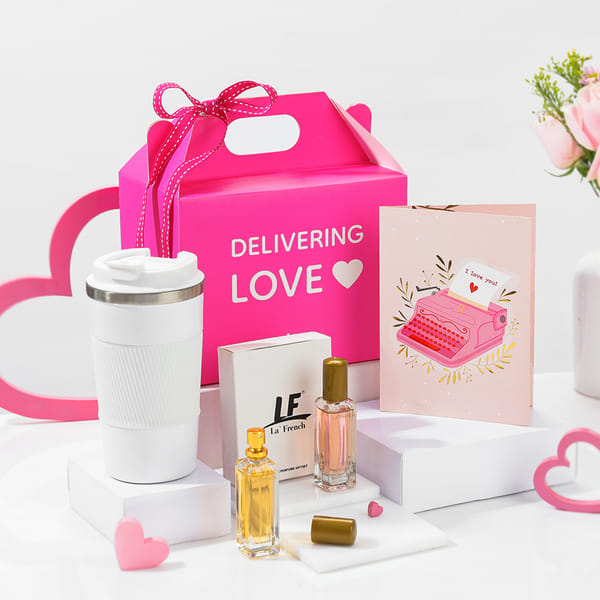 Personalized Perfect Valentines Day Surprise Gift Combo