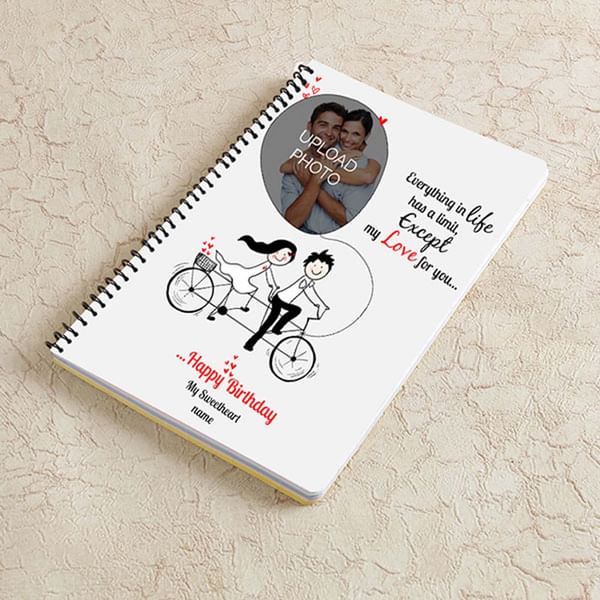 Personalized Photo Notebook
