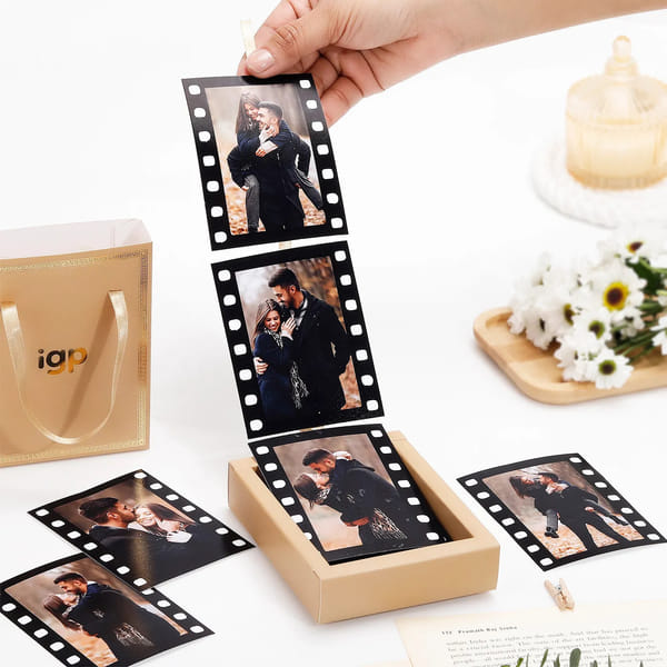 Personalized Photo Popup Box for Valentine's Day