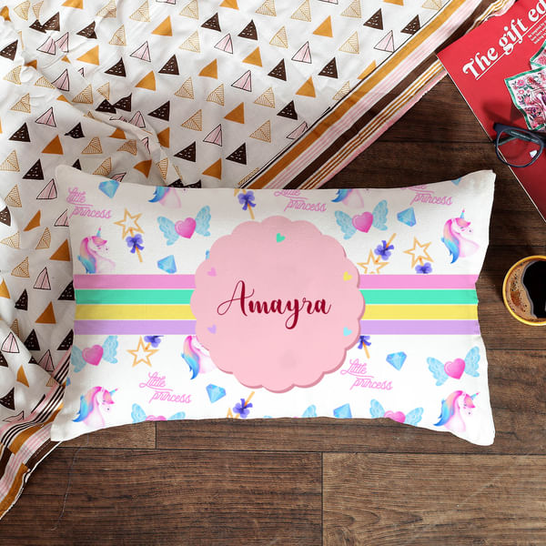 Personalized Pillow for Girl