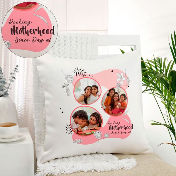 Personalized Rocking Motherhood Cushion