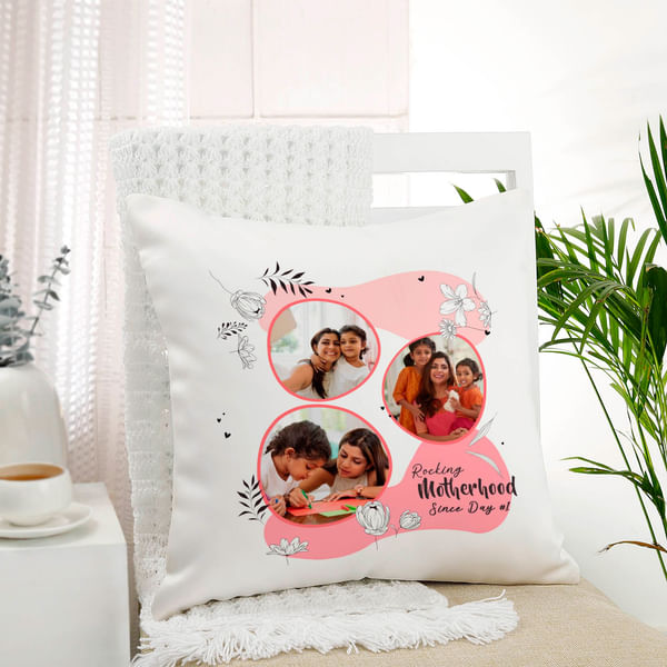 Personalized Rocking Motherhood Cushion