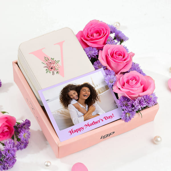 Personalized Roses And Memories Mother's Day Surprise