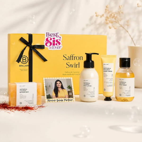 Personalized Safforn Gift Set For Sister