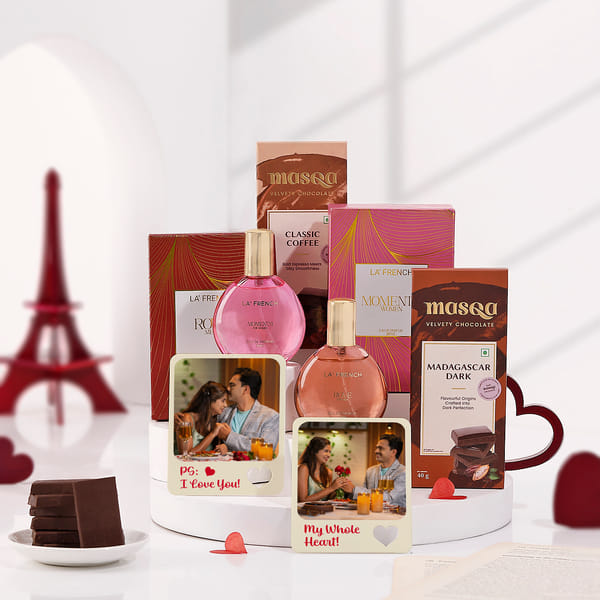Personalized Scent And Memory Valentine's Day Hamper