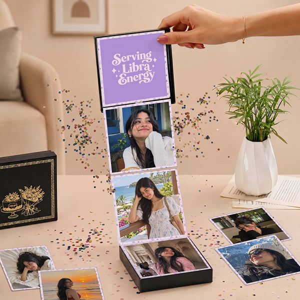 Personalized Serving Libra Energy Popup Box