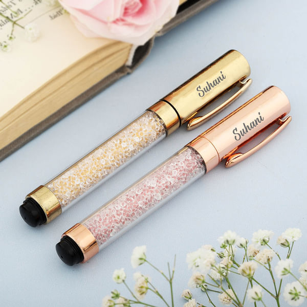 Personalized Set of Two Mini Ball Pens