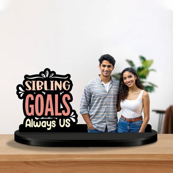 Personalized Sibling Caricature Keepsake