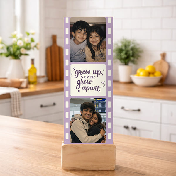 Personalized Sibling Memories Acrylic Photo Frame