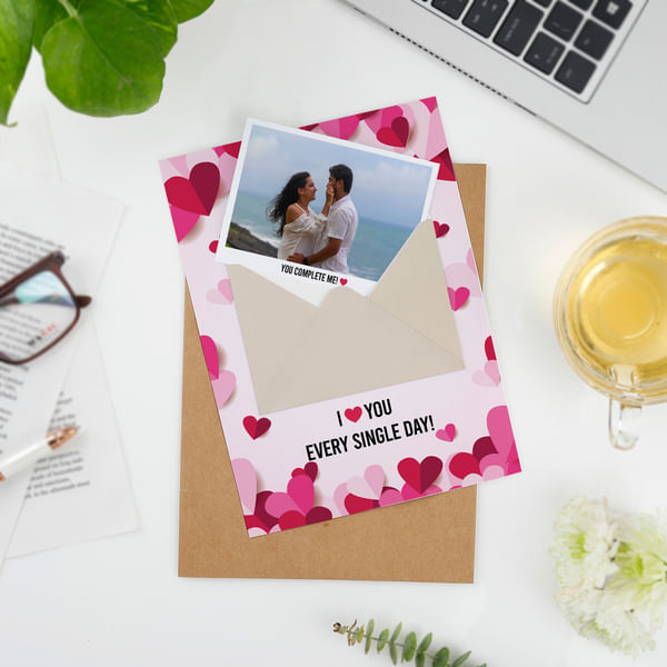 Personalized Special Memories Card With Envelope