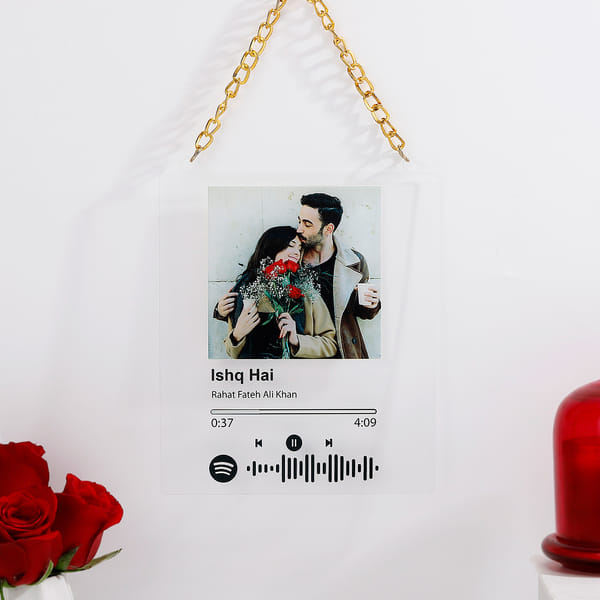 Personalized Spotify Wall Hanging Frame