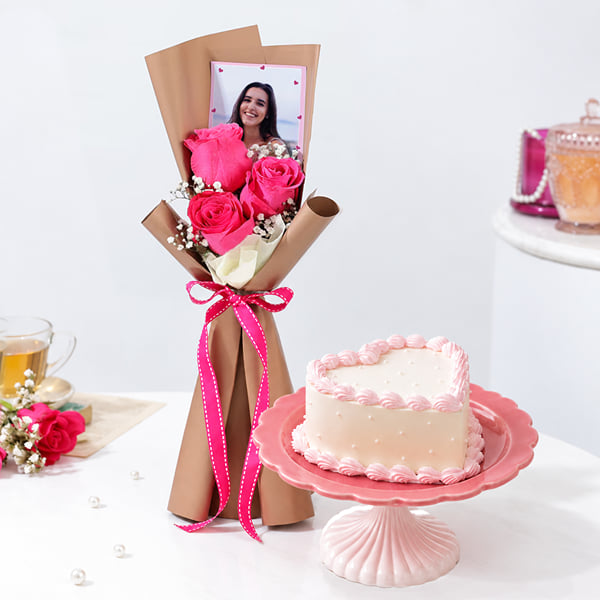 Personalized Strawberry Sweetheart Combo