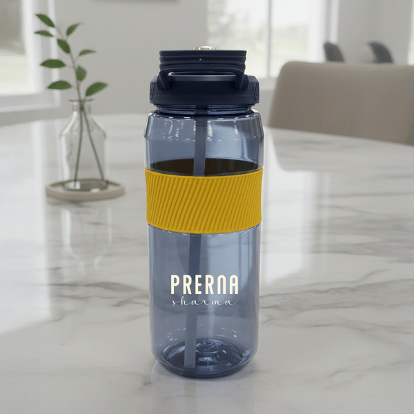 Personalized Striking Blue Hydration Bottle