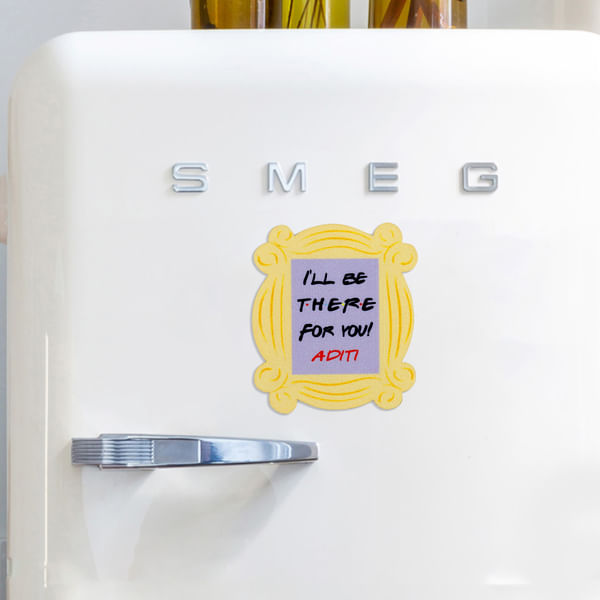 Personalized There For You Valentine's Day Fridge Magnet