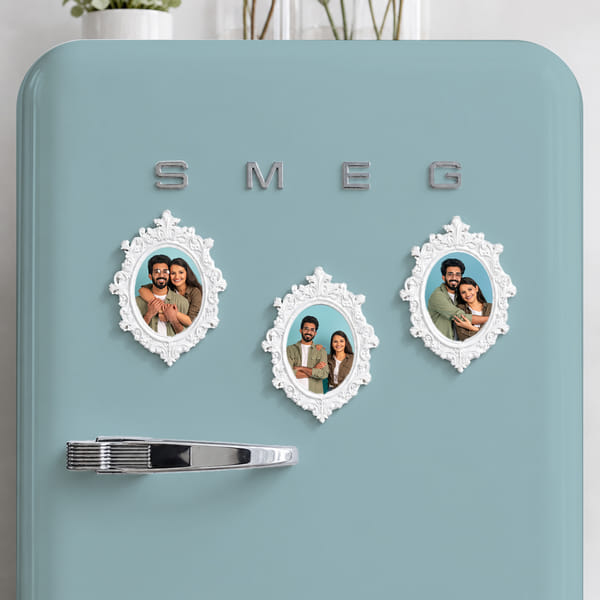 Personalized Vintage Photo Fridge Magnets