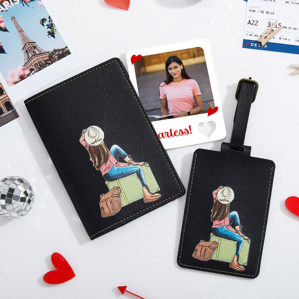 Personalized Women's Day Travel Essentials Hamper