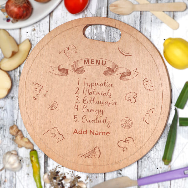 Personalized Wooden Chopping Board