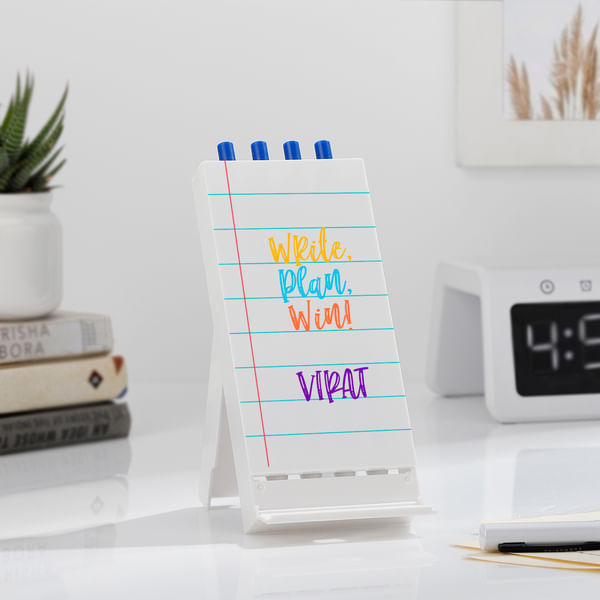 Personalized Write Plan Win Mobile Stand