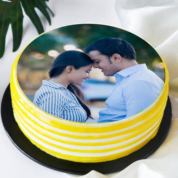 Photo Cake for Couple