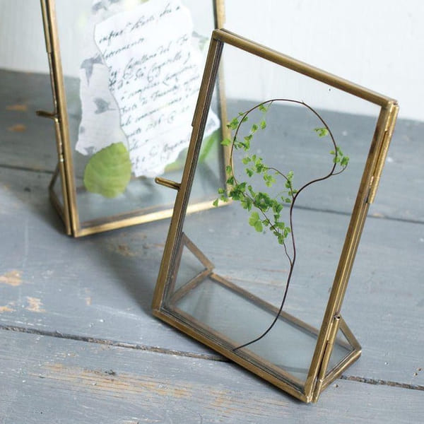 Photo Frame With Stand - Brass - Single Piece