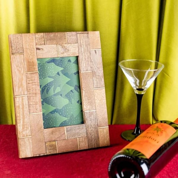 Photo Frame - Wood And Bamboo