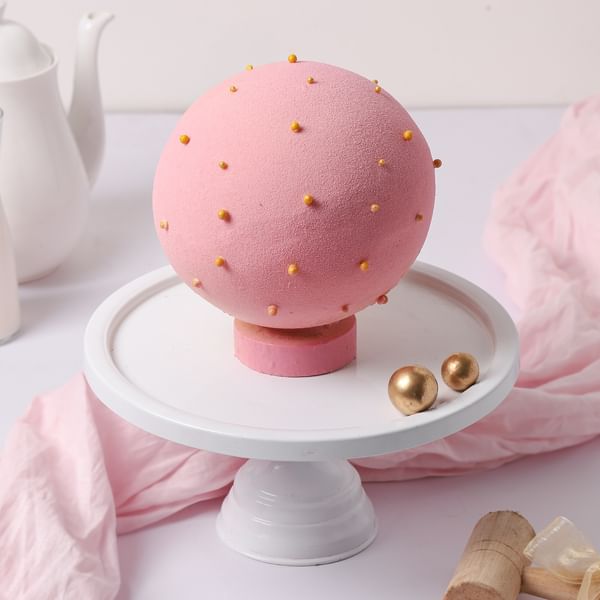 Pink Orb Delight Cake (1 Kg)
