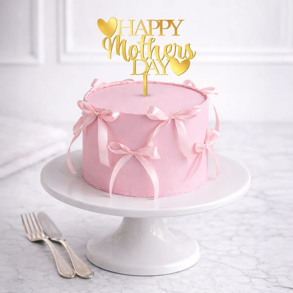 Pink Perfection Mother's Day Cake (300g)