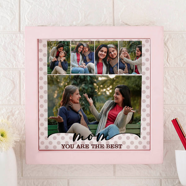 Pink Perfection Personalized Mother's Day Frame