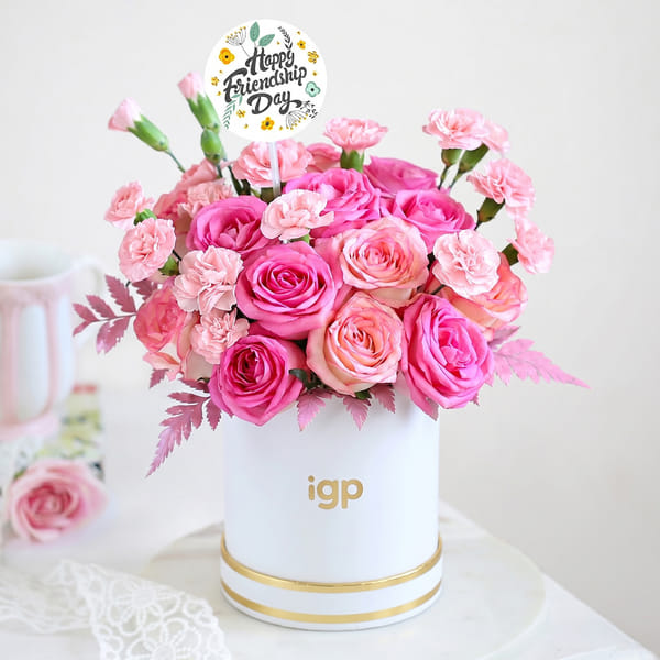 Pink Promise Rose Arrangement