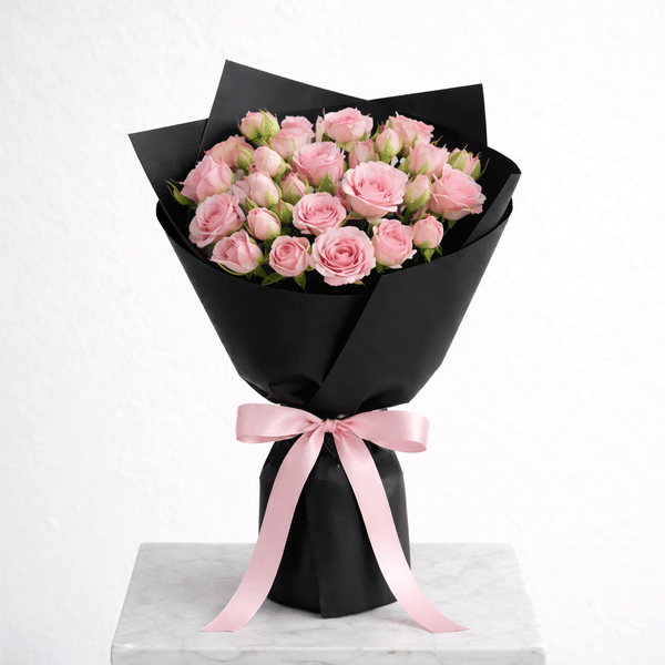 Pink Serenity Rose Bouquet
