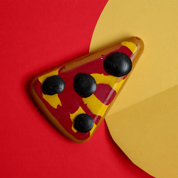 Pizza-Shaped Crayon - Single Piece