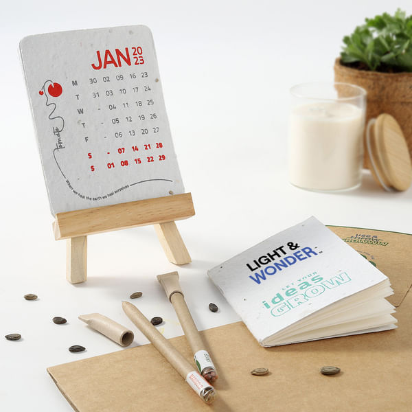 Plantable Calendar with Mini Notebook