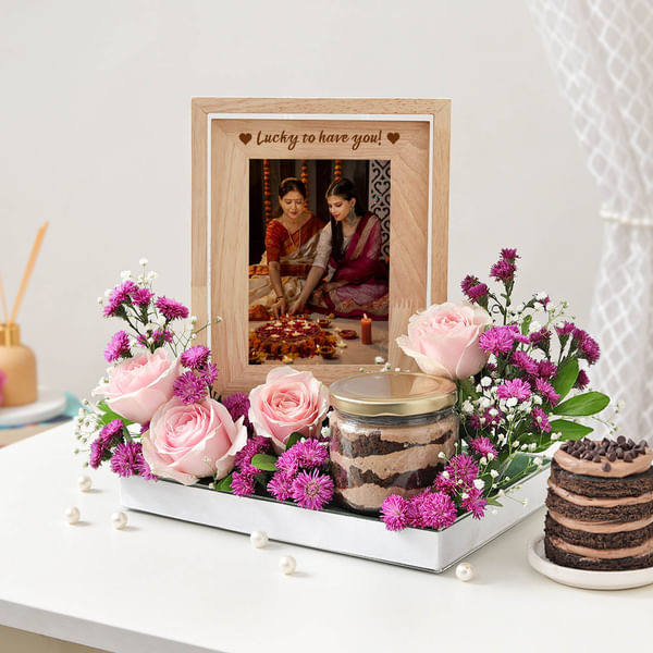 Pleasant Delights Personalized Karwa Chauth Hamper