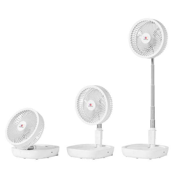 Portable Rechargeable Telescopic Fan for Silent Cooling - Xech