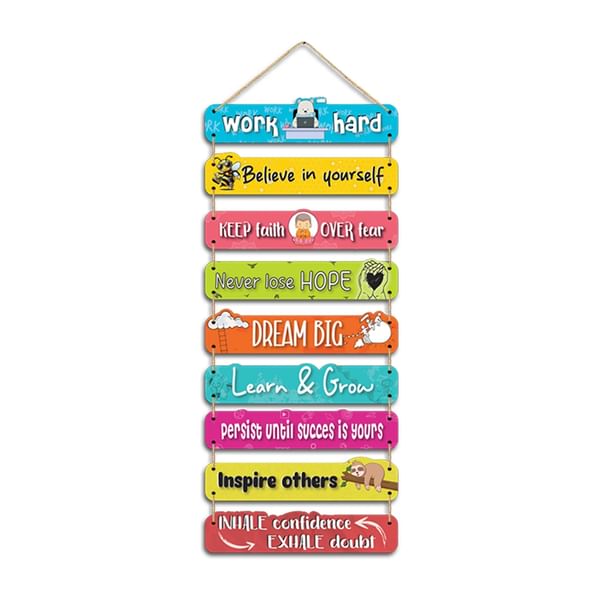 Positive Affirmations Wall Hanging