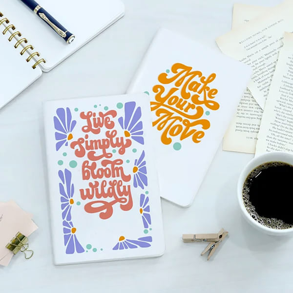 Positive Mindset - Notebook - Set Of 2