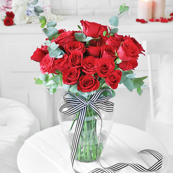 Pouring Love in Vase