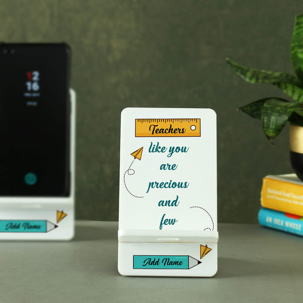 Precious Teacher Personalized Mobile Stand