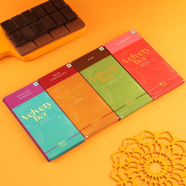 Premium Chocolate Bars, 4pcs
