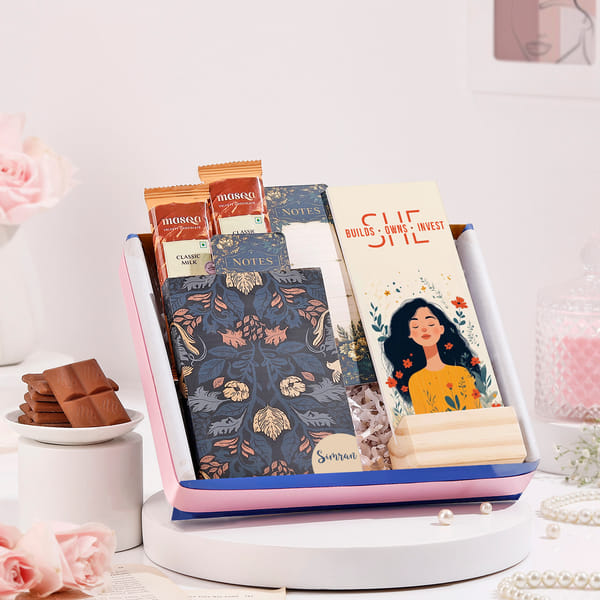 Premium Chocolate Notebook Gift Box