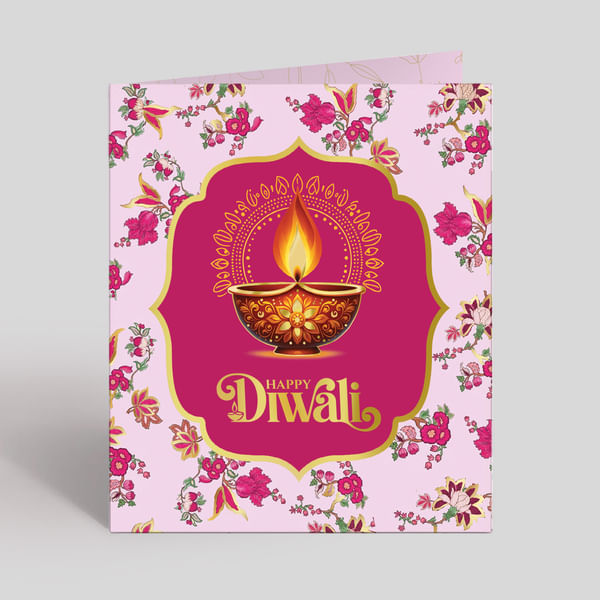 Premium Diwali Greeting Card