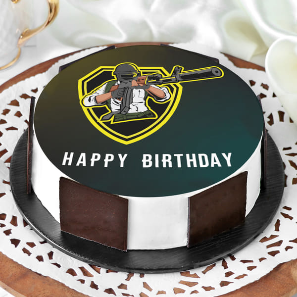 PUBG Birthday Cake