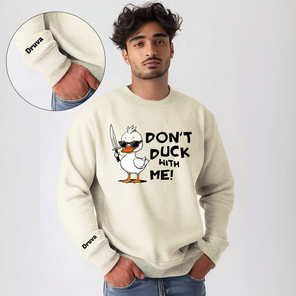 Quirky Comfort Personalized Unisex Sweatshirt - XXL
