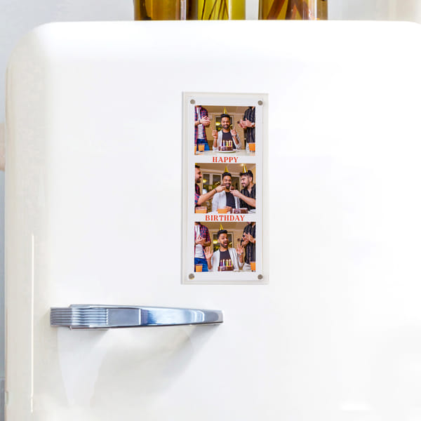 Radiant Birthday Personalized Keepsake Magnet