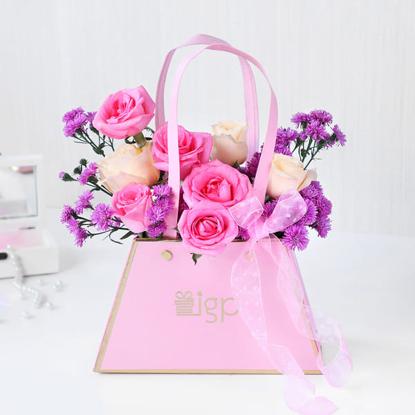Radiant Bloom in Cute Bag