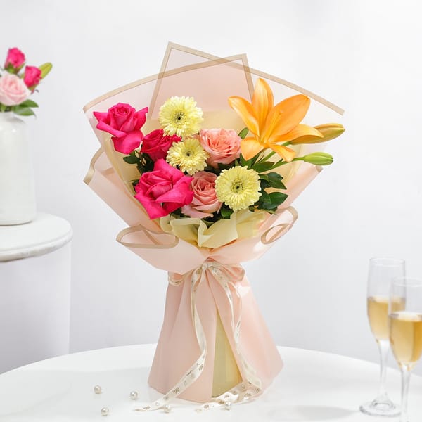 Radiant Harmony Charming Bouquet