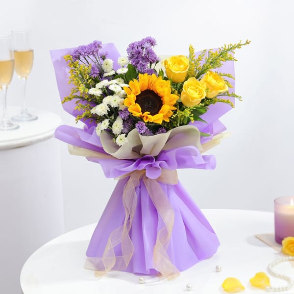Radiant Harmony Flower Bouquet