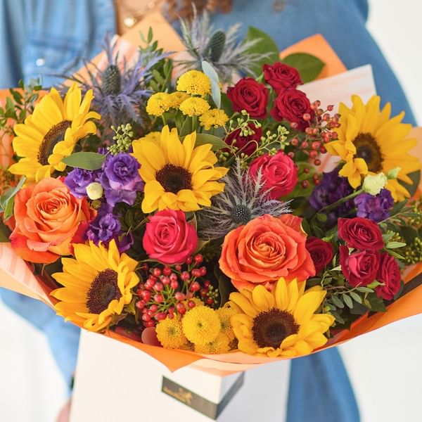 Radiant Sunflower Mix Bouquet.